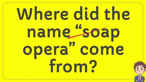 where did soap opera come from? how do they influence our daily lives?